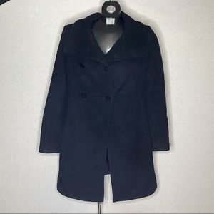 Talula Babaton Wool and Cashmere Coat Black Women’s Size Small